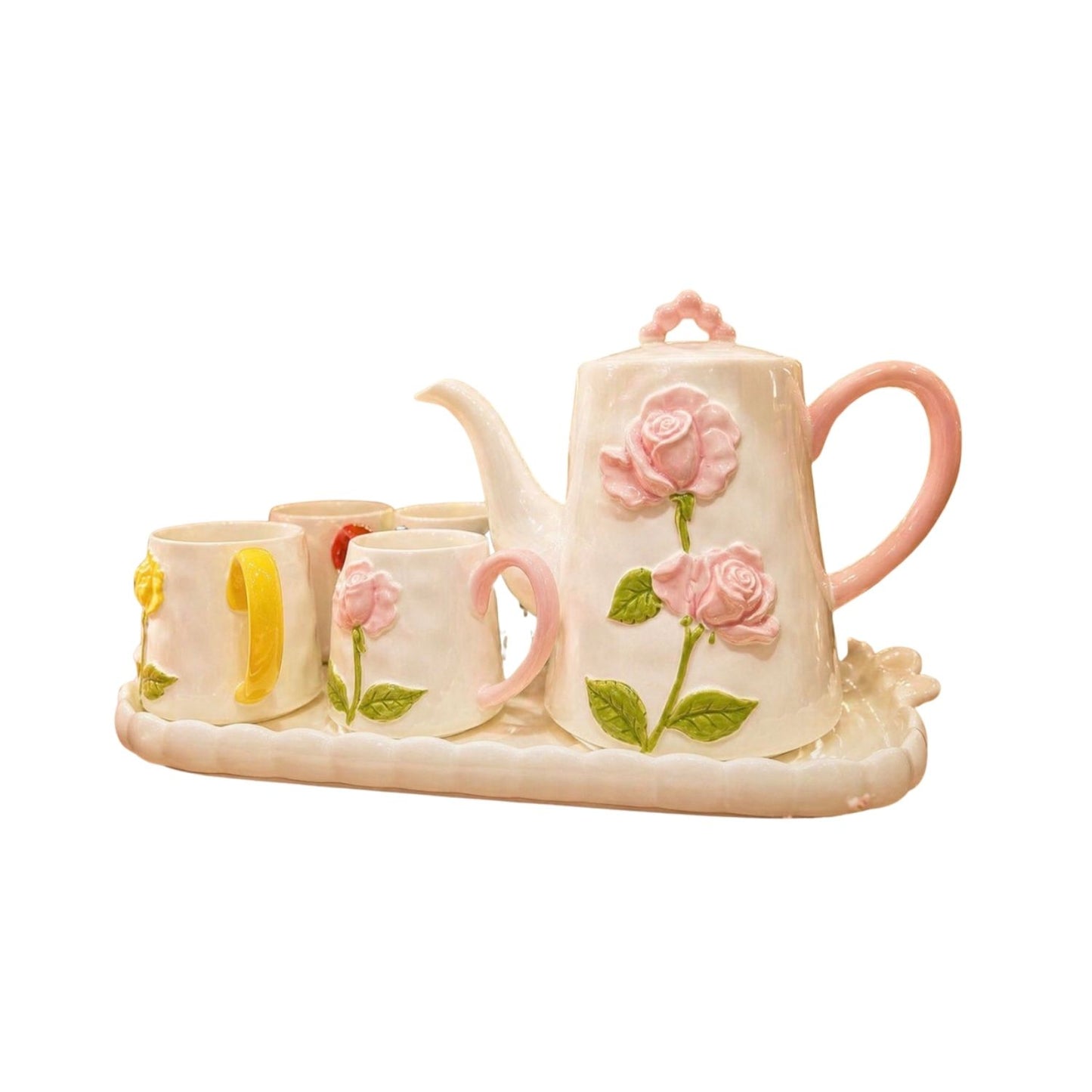The 3D Rose Garden Service Set