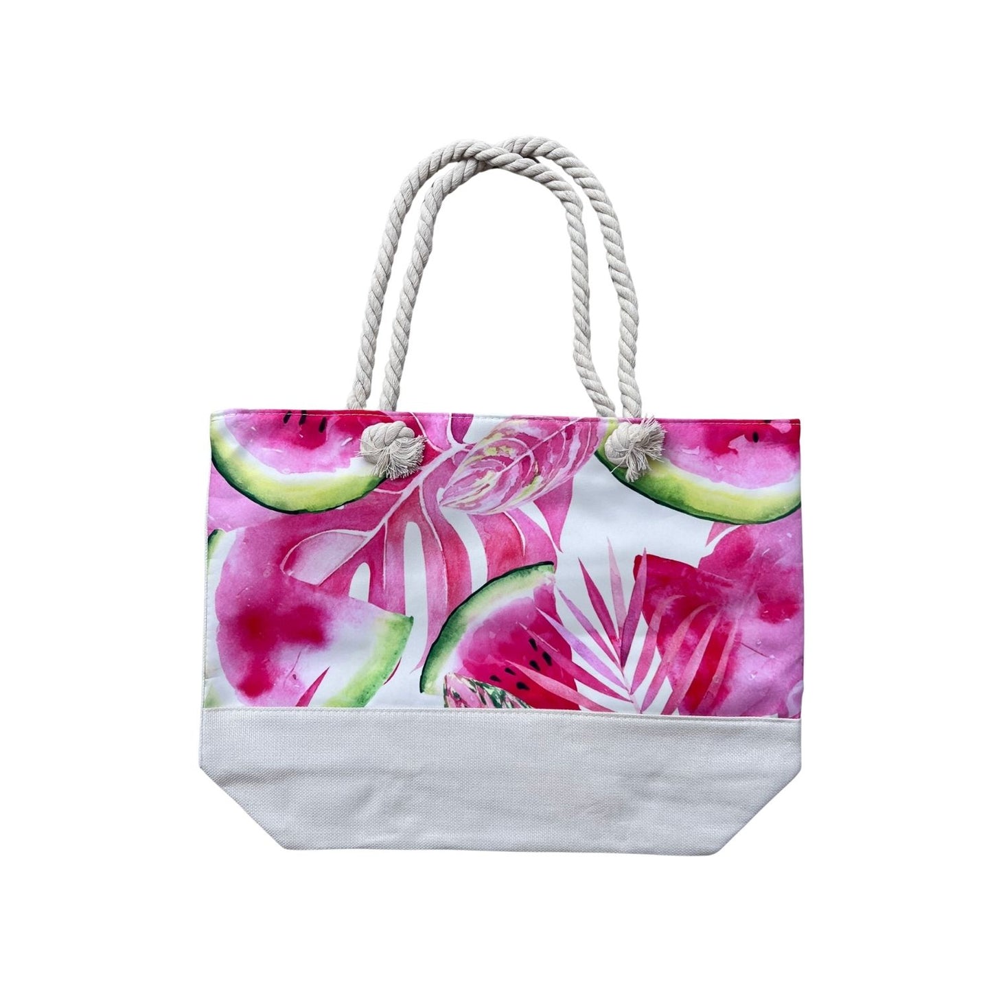 Ice Cream Beach Bag with Zipper