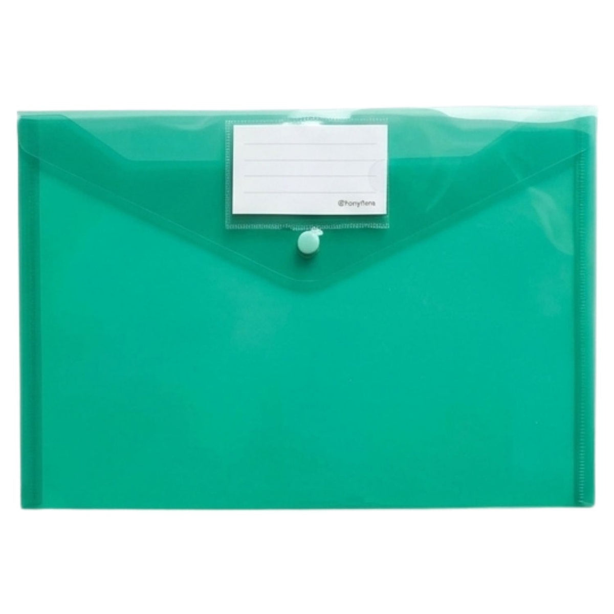 A4 Plastic Folders with Snap Button