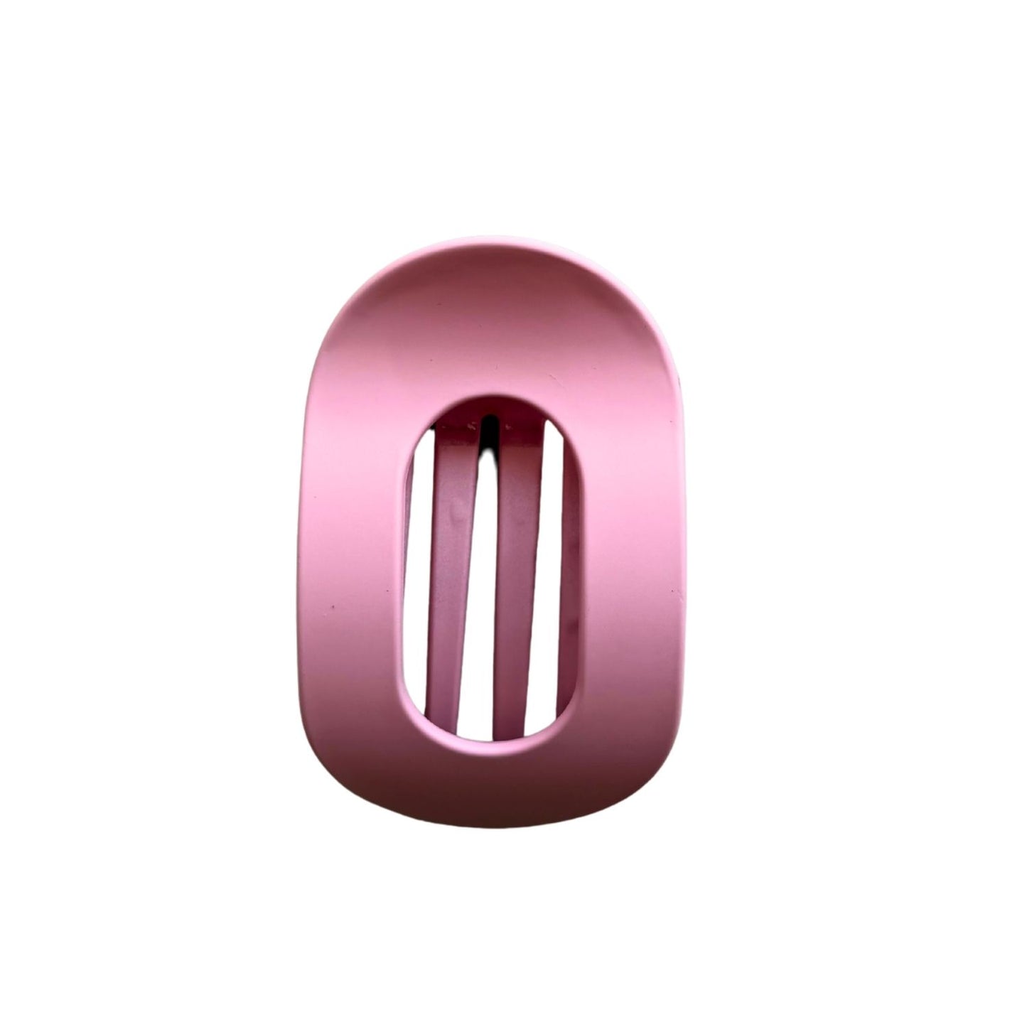 Matte Oval Hair Claw Clips