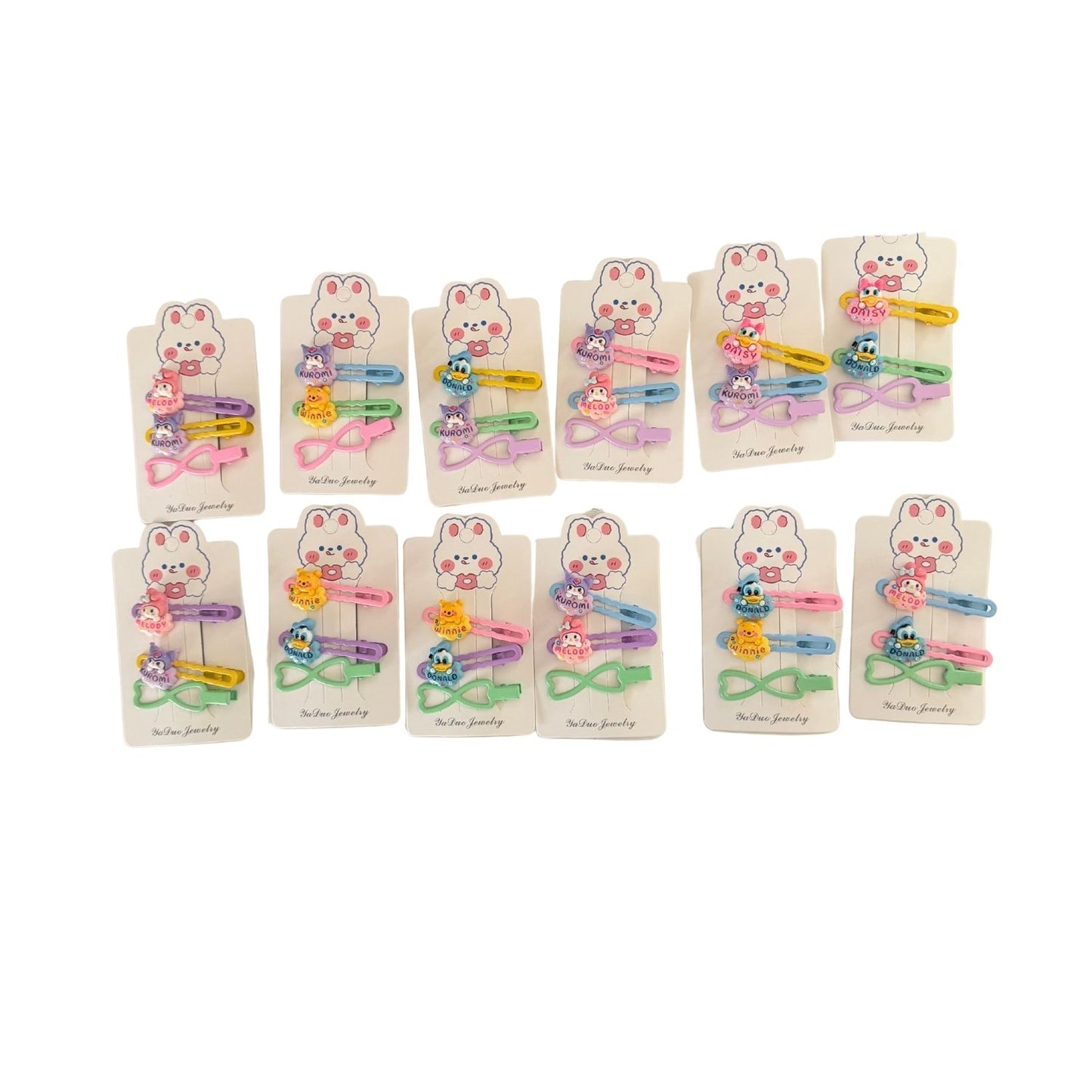 Character Snap Clip - 3pcs/set