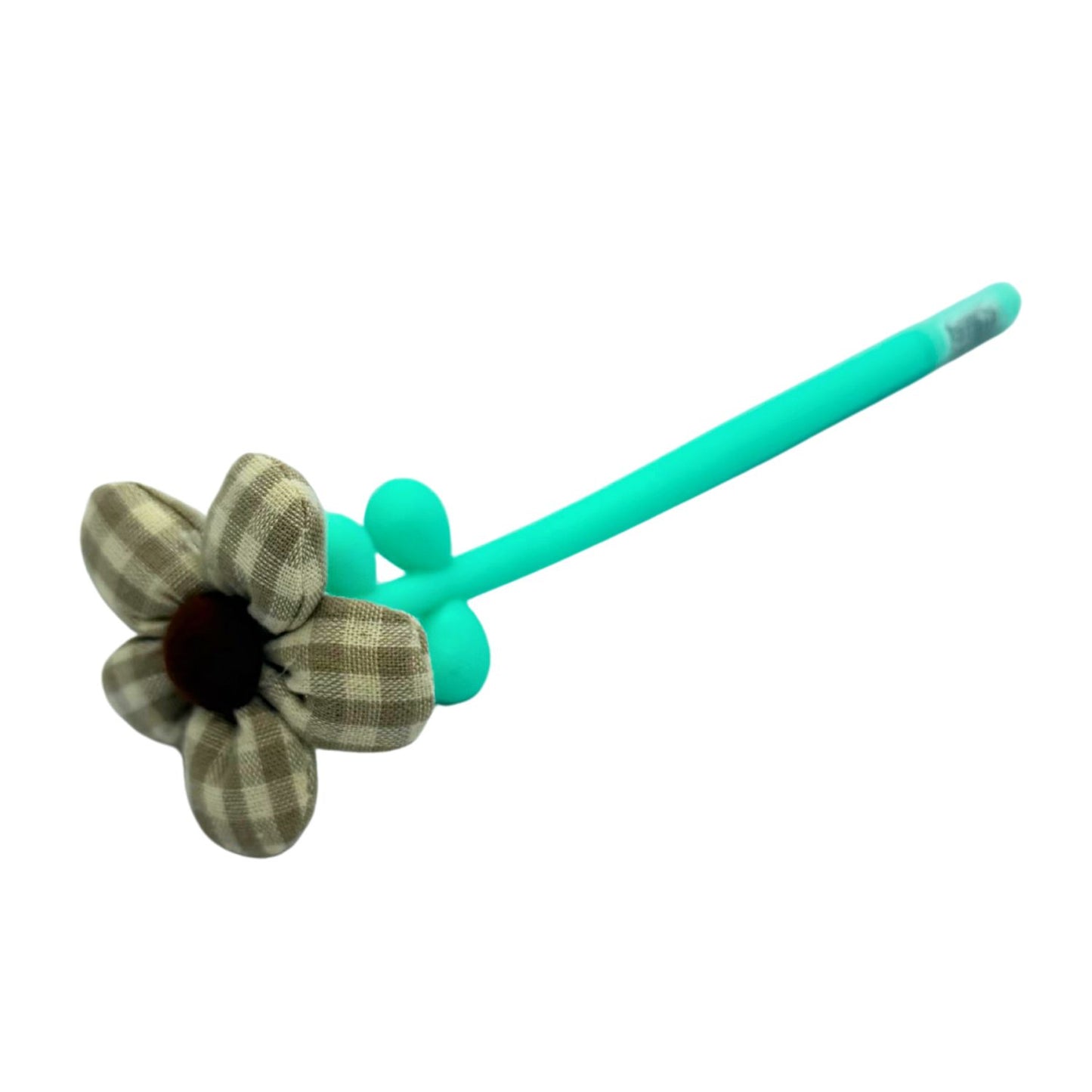Plaid Flower Gel Pens