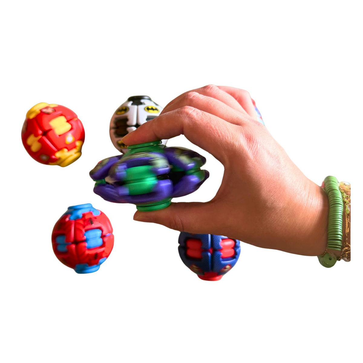 Superhero 3D Rotating Fidget