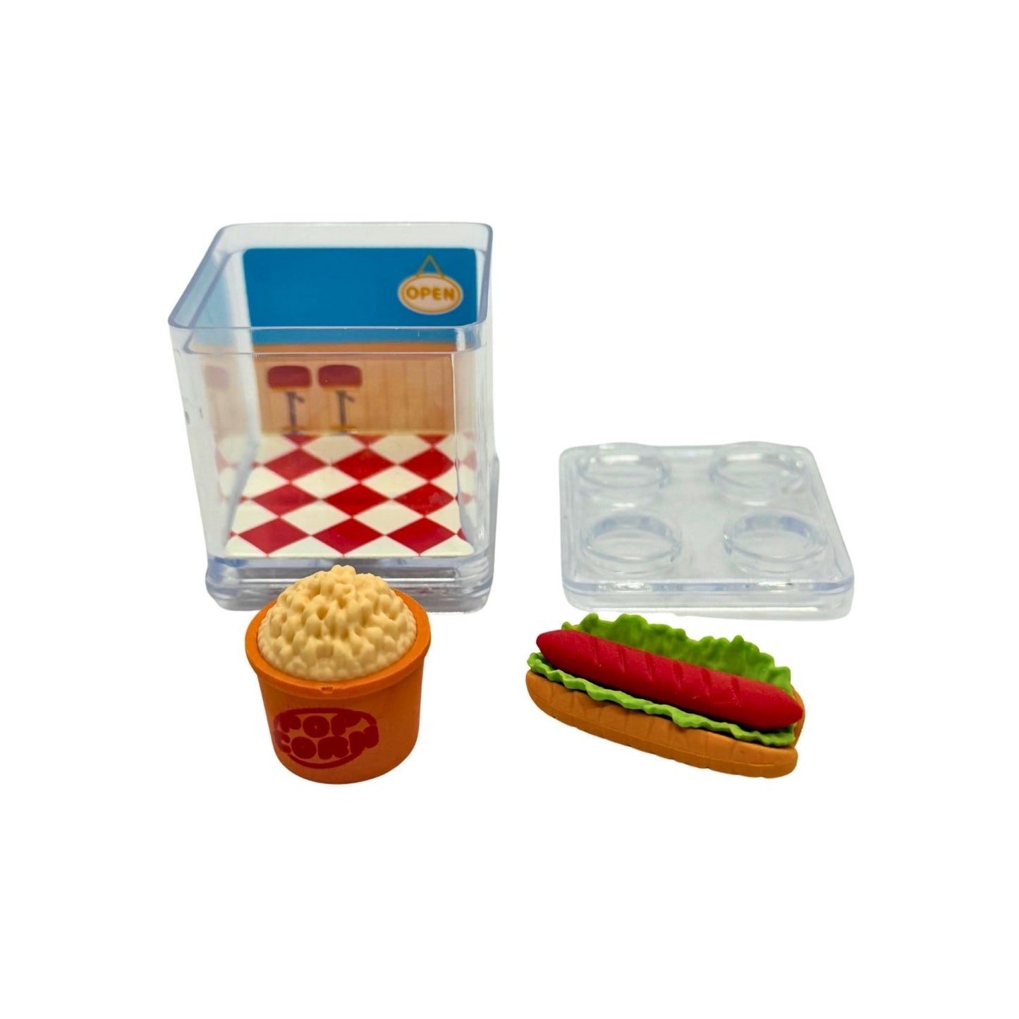3D Fast Food Eraser Sets