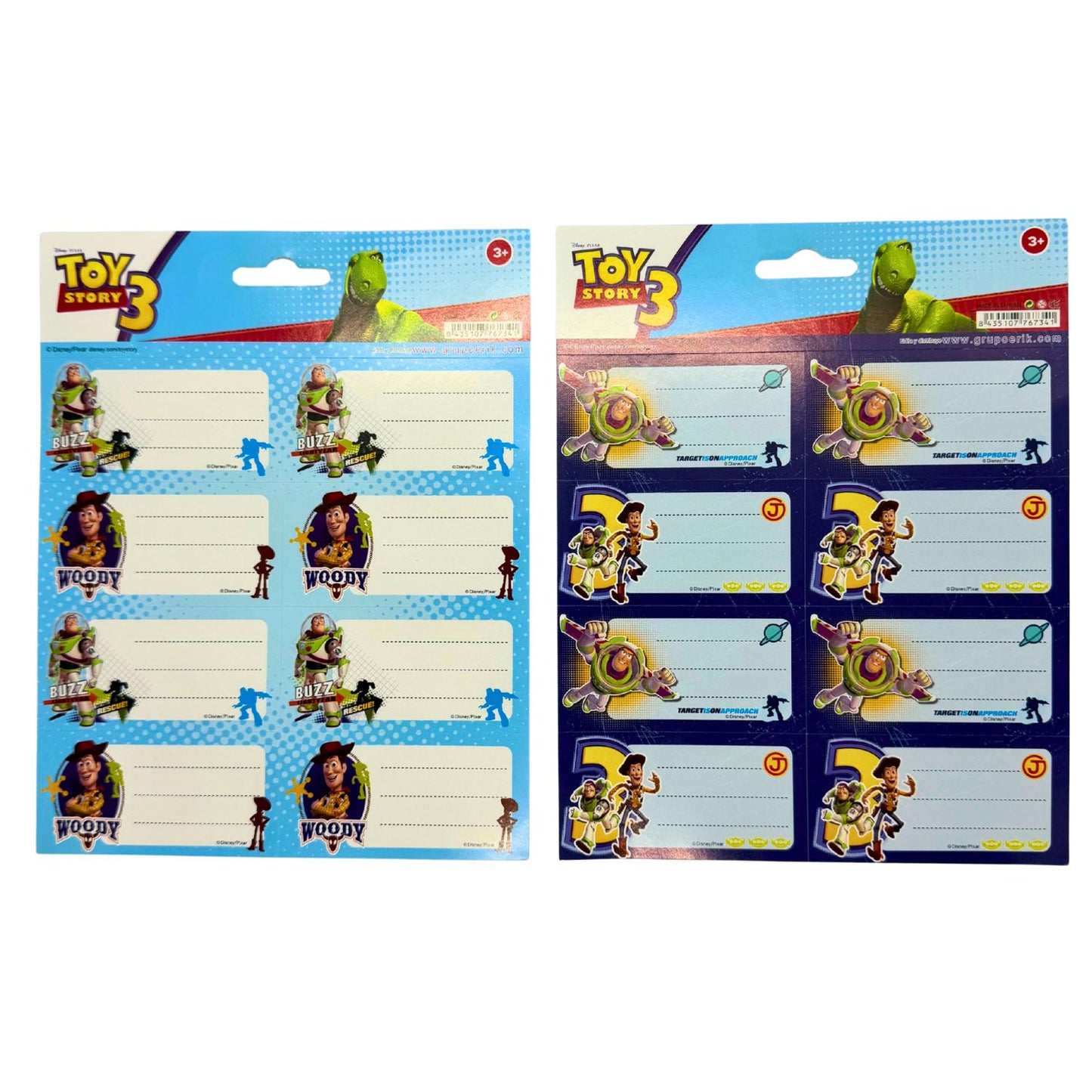 Disney Character Name Tag Sticker
