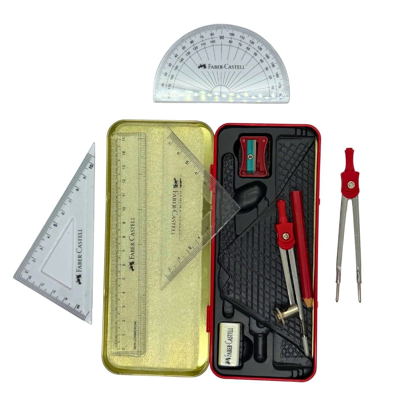 Faber-Castell Torus 9-Piece Mathematical Set