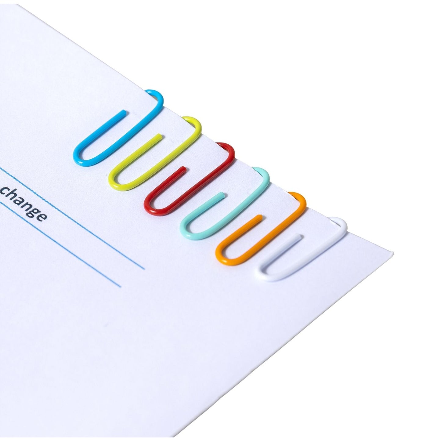 Deli Rio Colorful Paper Clips 100pcs/pack
