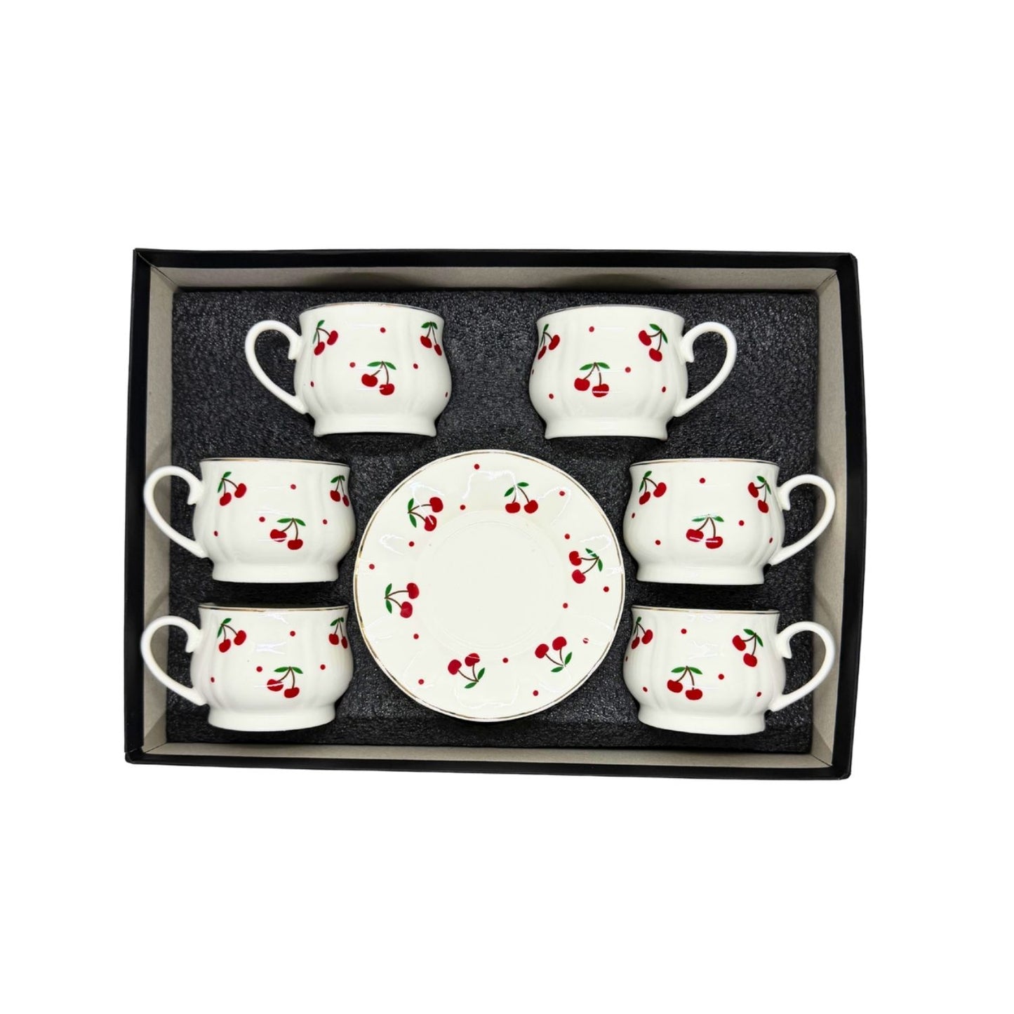 Cherry Espresso Cup - 6pcs/set