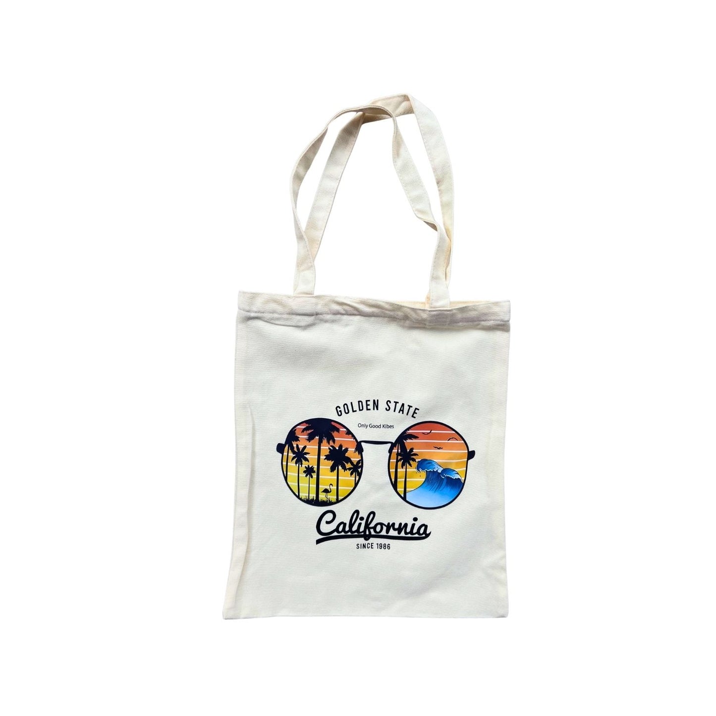 Wanderlust Canvas Tote with Zipper