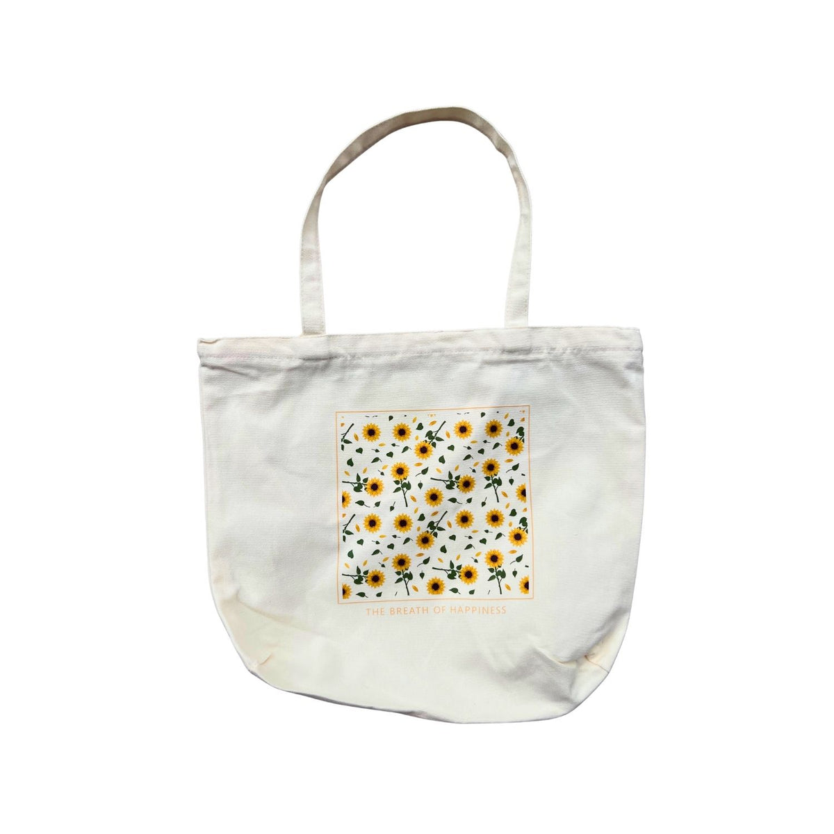 The Breath of Happiness Tote Bags with Zipper