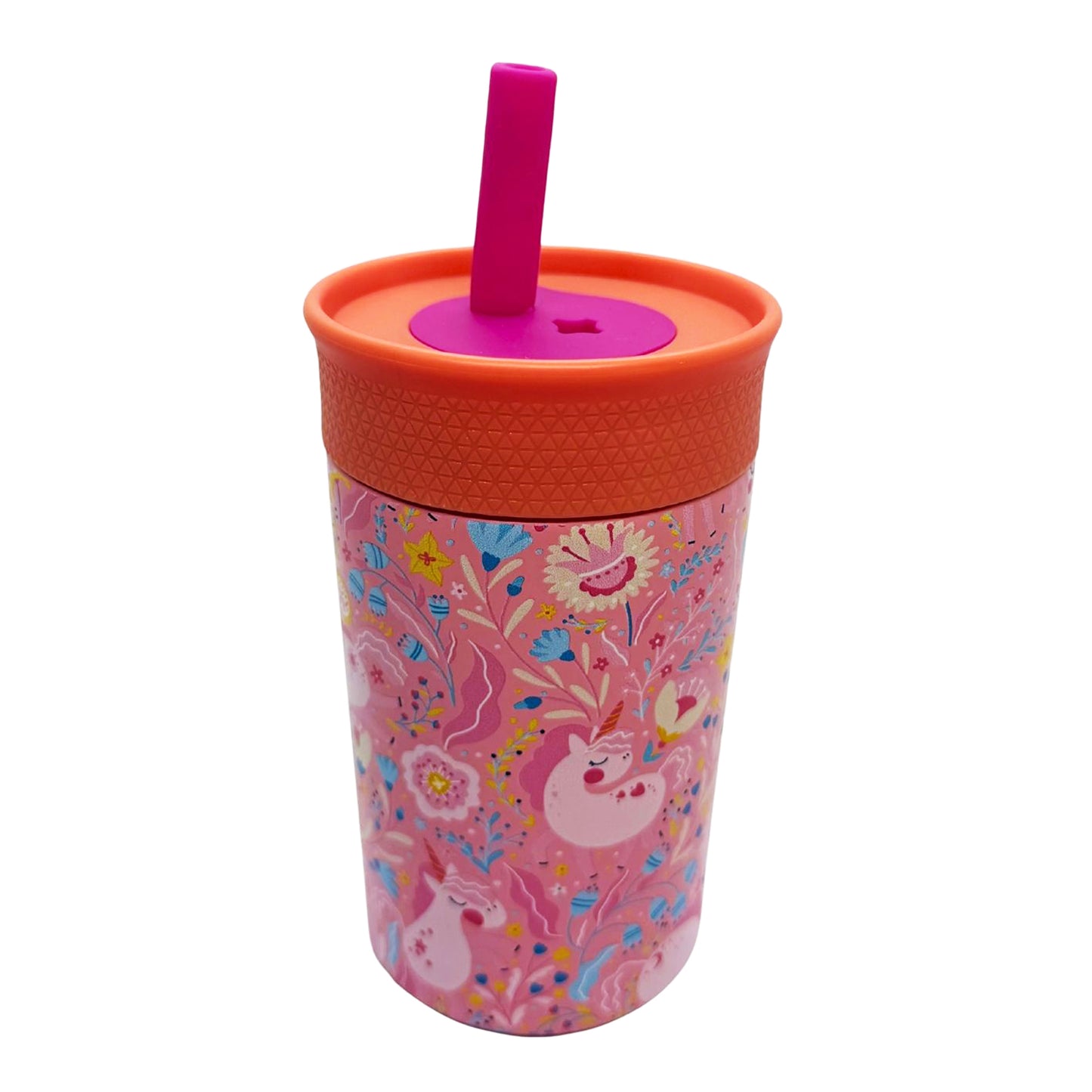 Anti-Spill Insulated Tumbler.