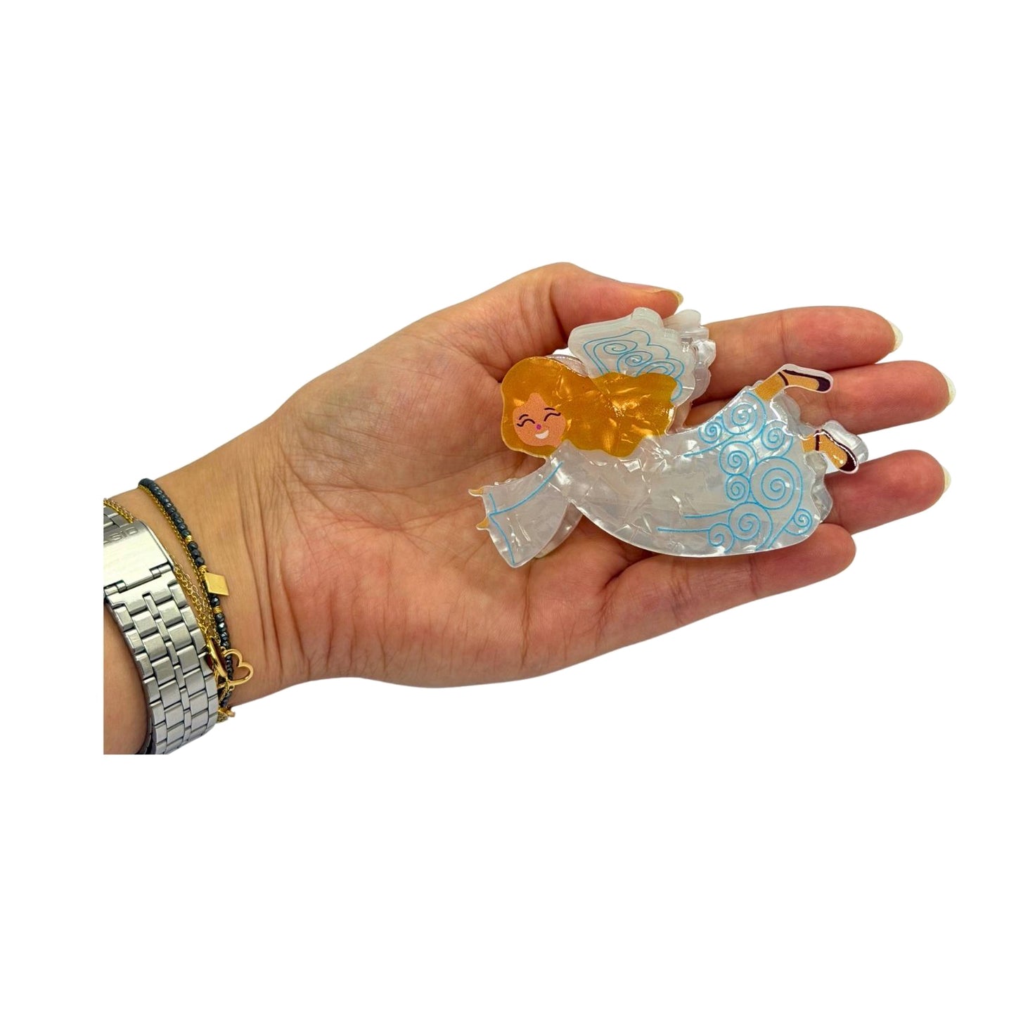 Angel Core Crochet Hair Clip