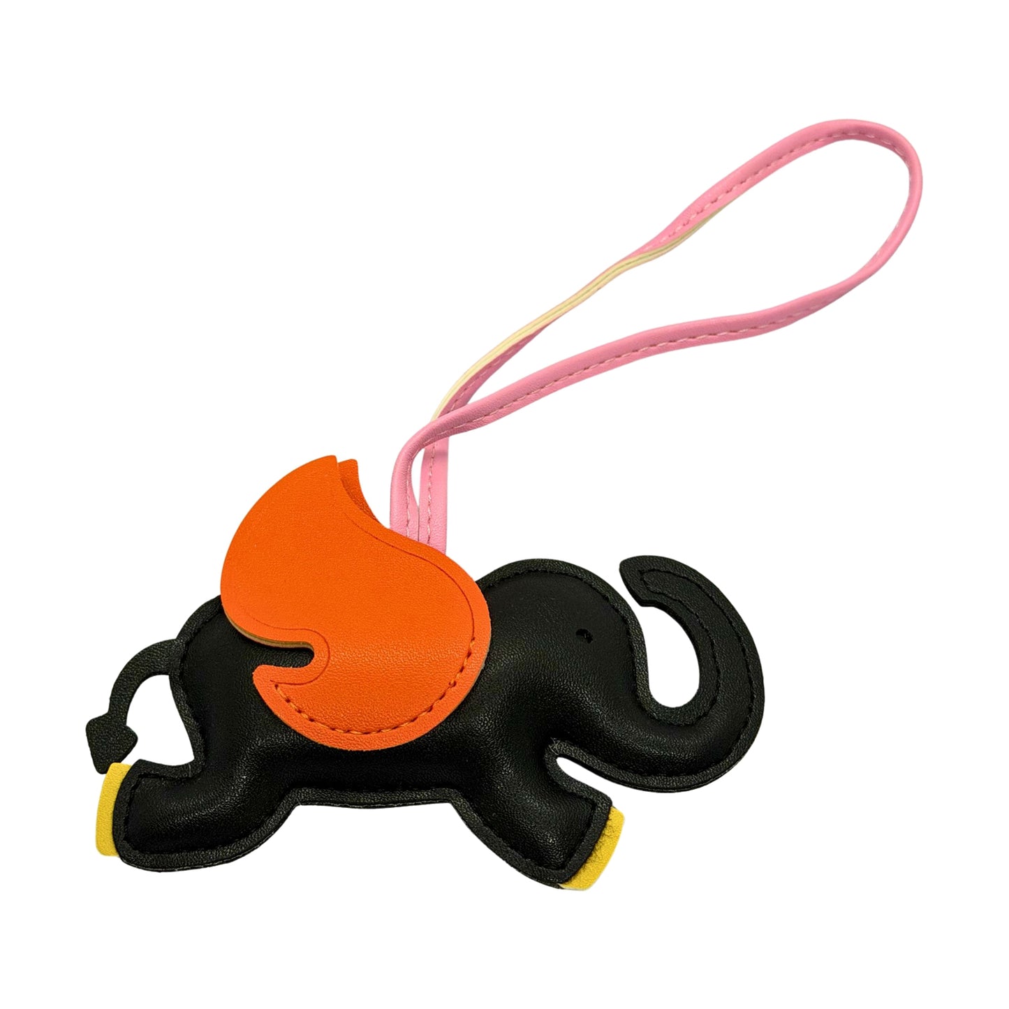 Elephant Leather Bag Charms