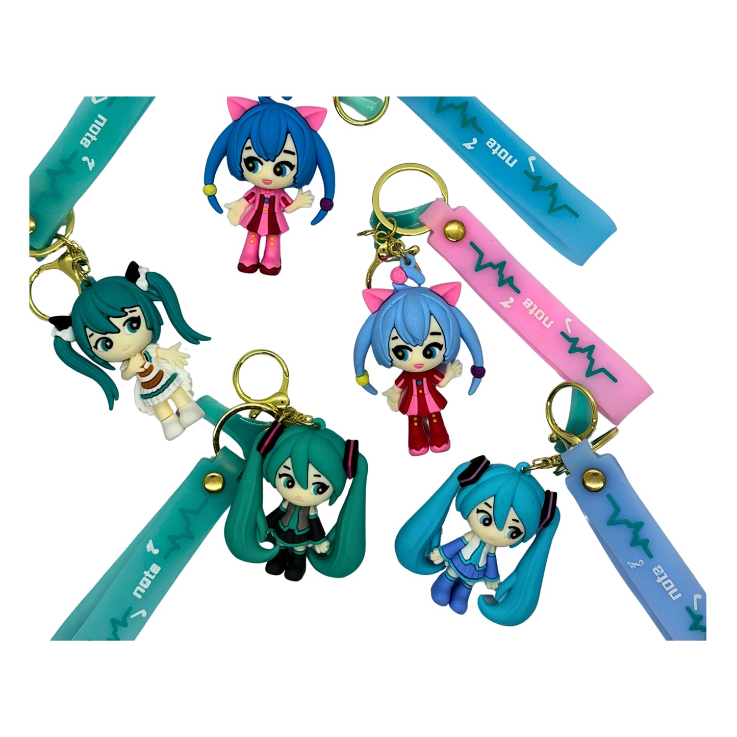 Anime Hero 3D Keychains