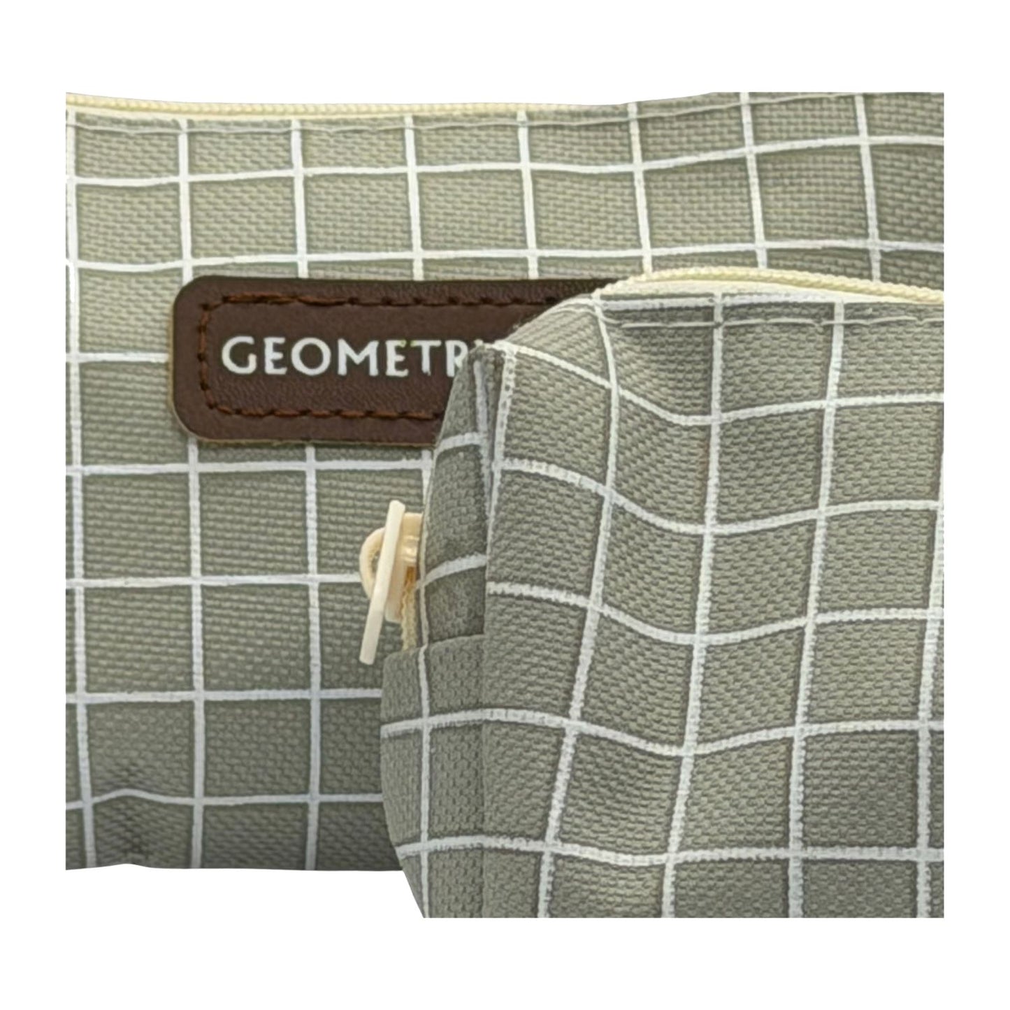 Geometry Valley Pencil Case - 2pcs/set