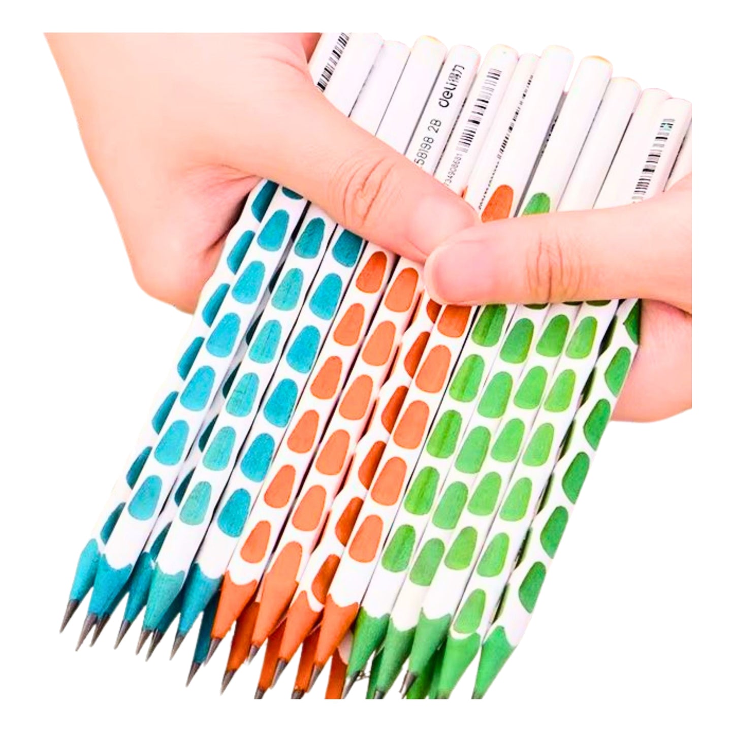 Ergonomic graphite pencils - 2pcs/set