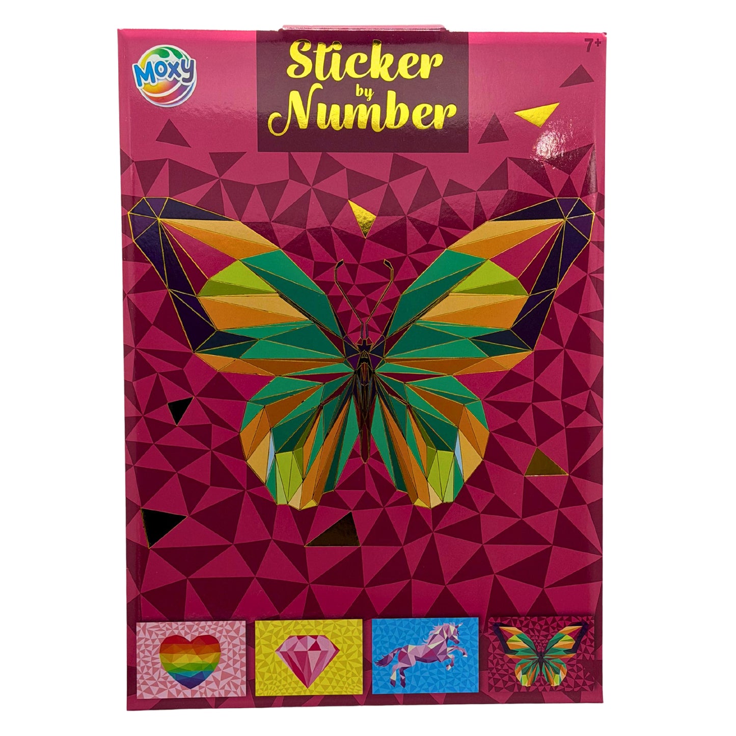 Animal Adventure Sticker by Number Book