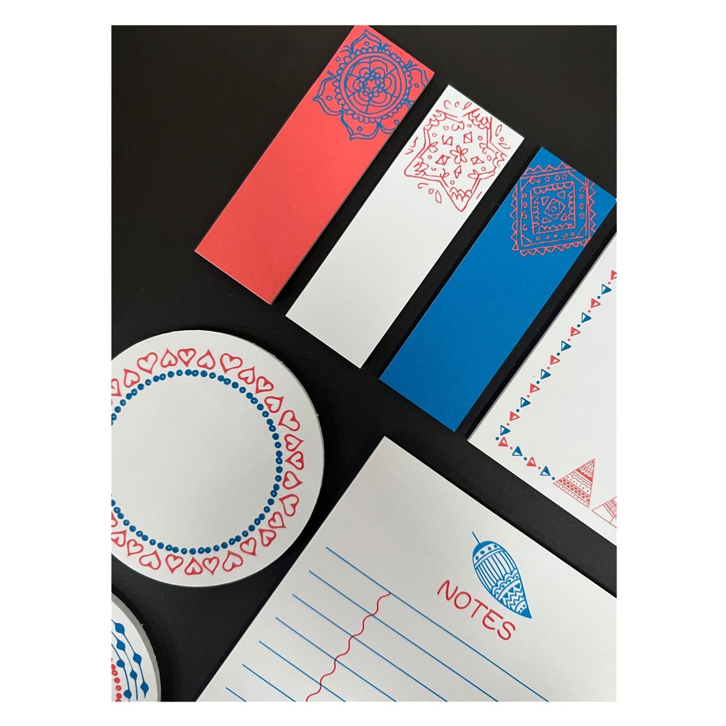 Floral & Mandala Multi-Sheet Sticky Note