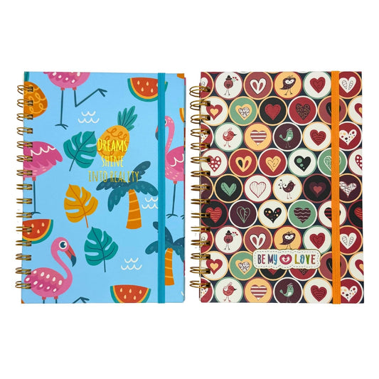Aesthetic Hardcover Notebooks - A5 size