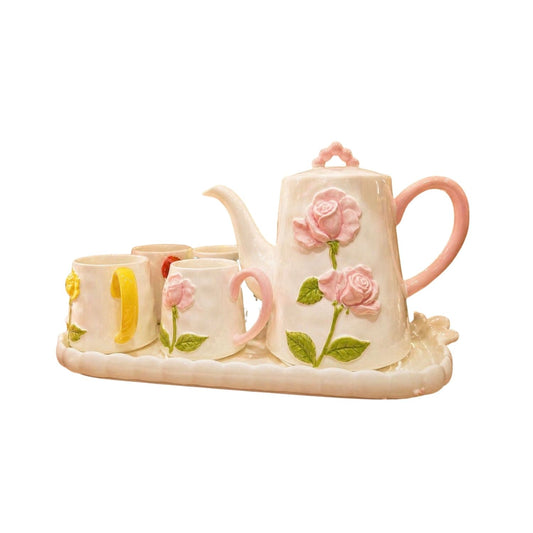 The 3D Rose Garden Service Set