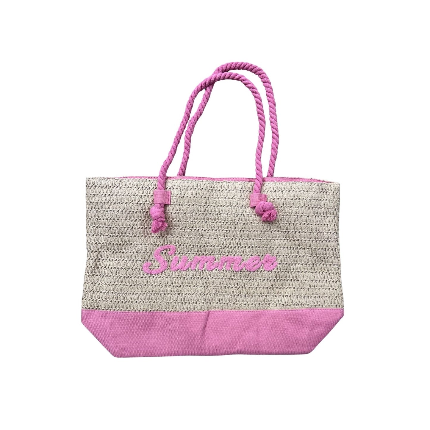 Mesh Beach Bag with Zipper