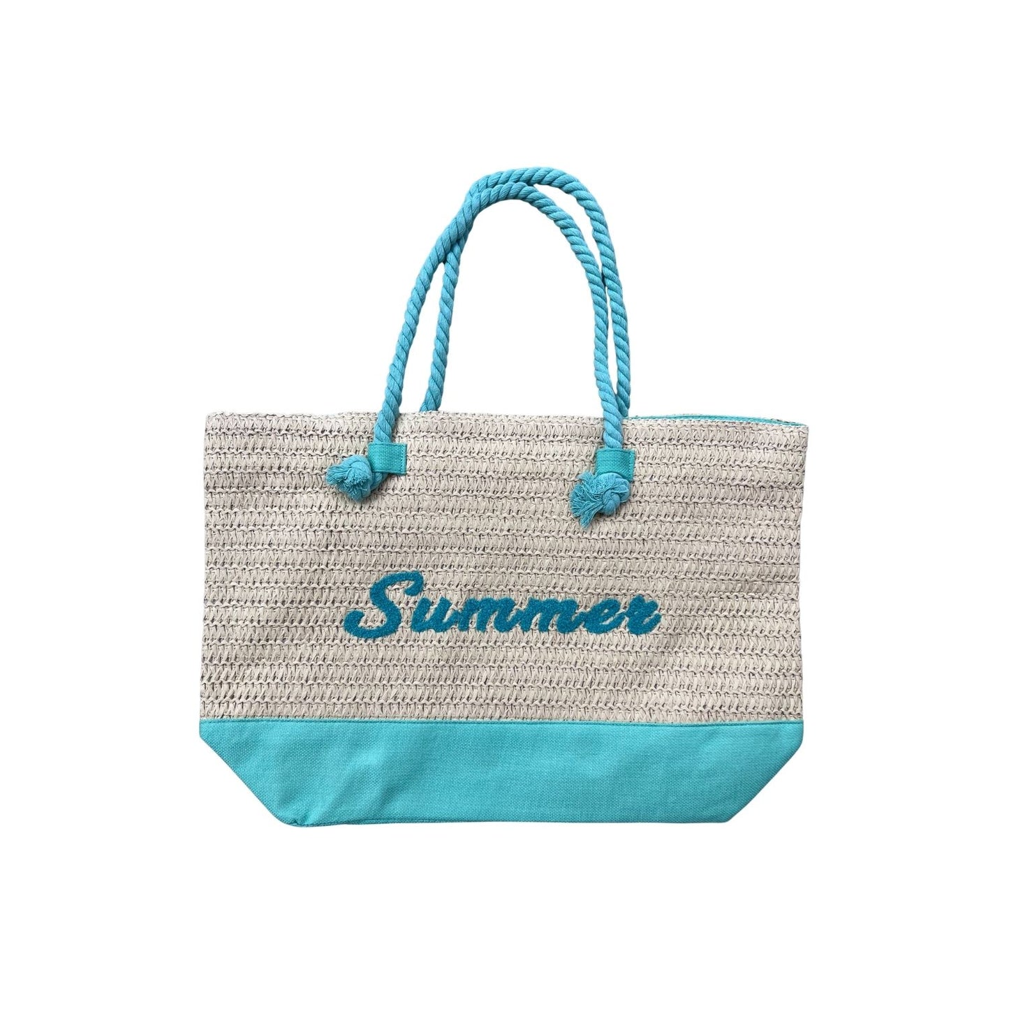 Mesh Beach Bag with Zipper