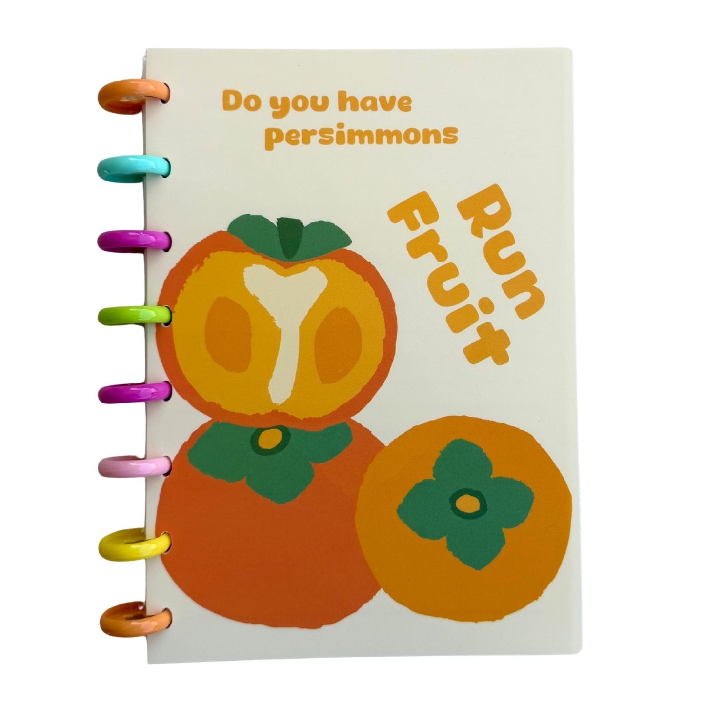 Run Fruit Disc bound Notebooks - A5 size