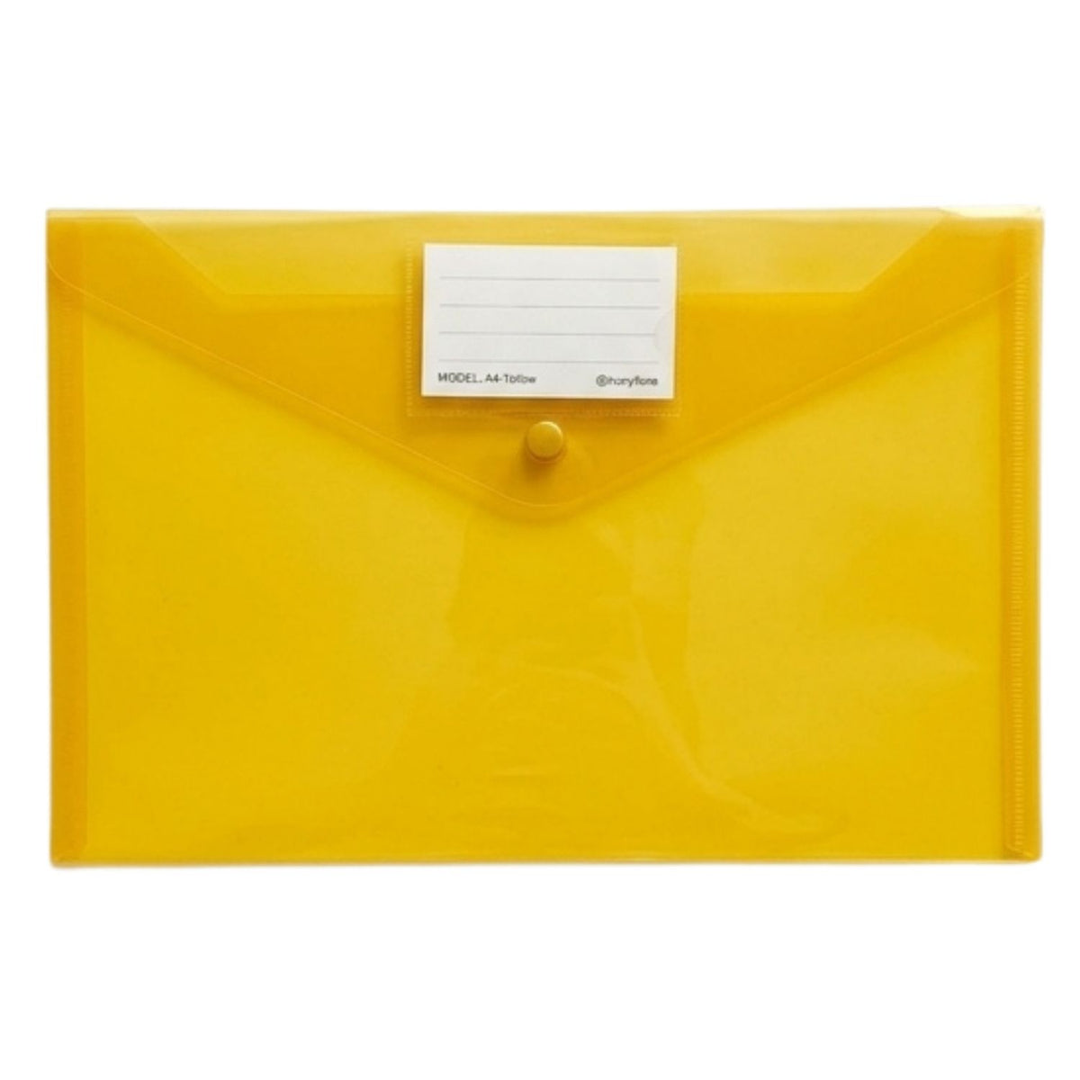 A4 Plastic Folders with Snap Button