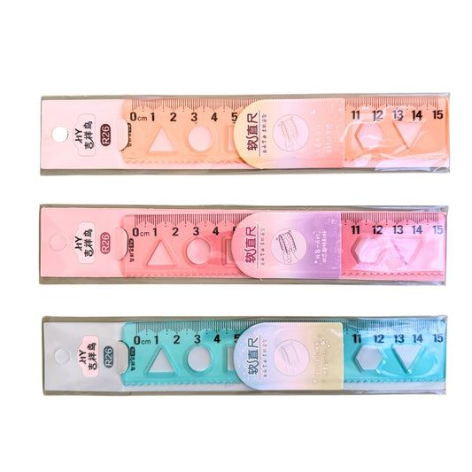 Shatterproof 15cm Flexible Ruler