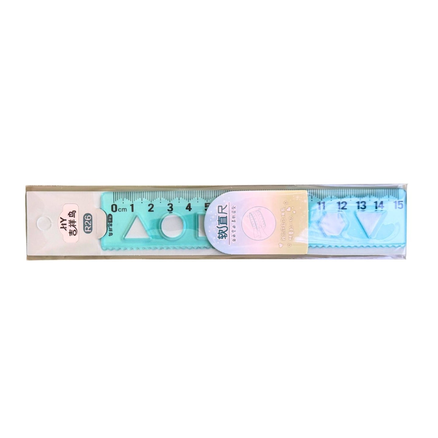 Shatterproof 15cm Flexible Ruler