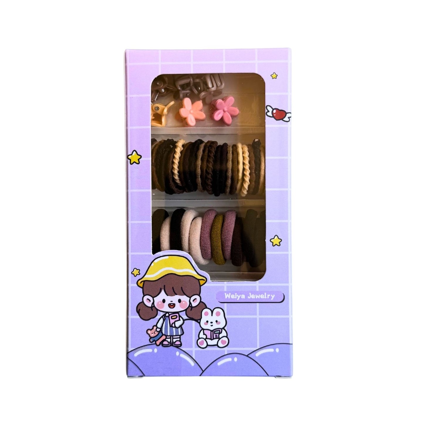 Clips & Elastics Set