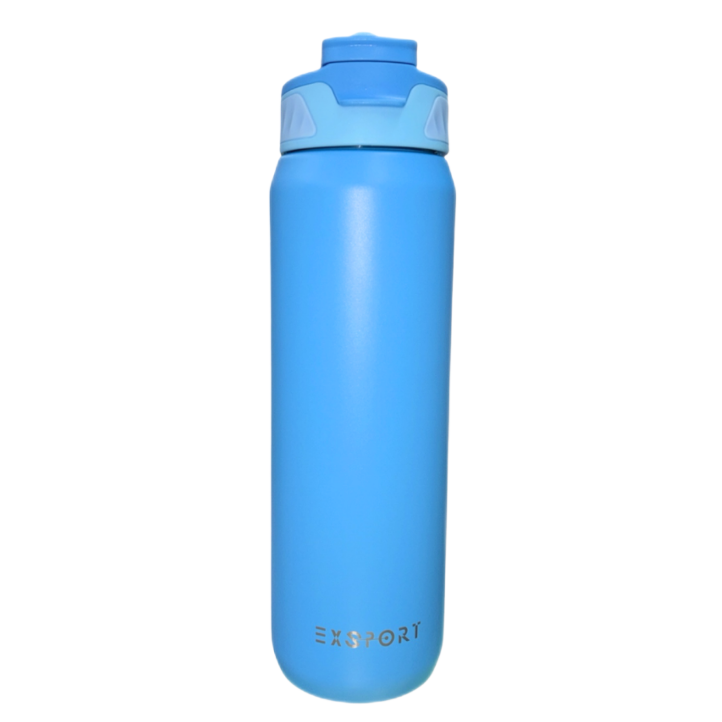 Exsport Stainless Steel Water Bottle with Flip Straw - 750 ml