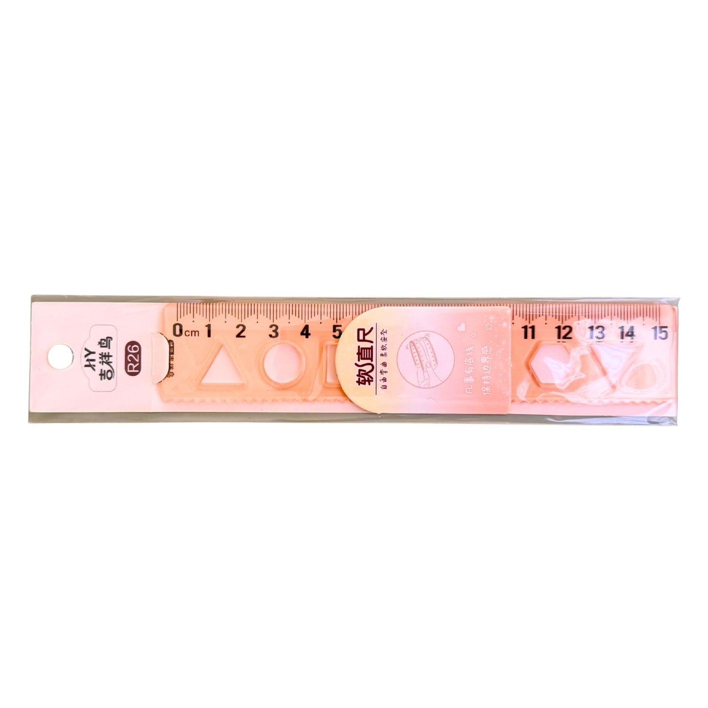 Shatterproof 15cm Flexible Ruler