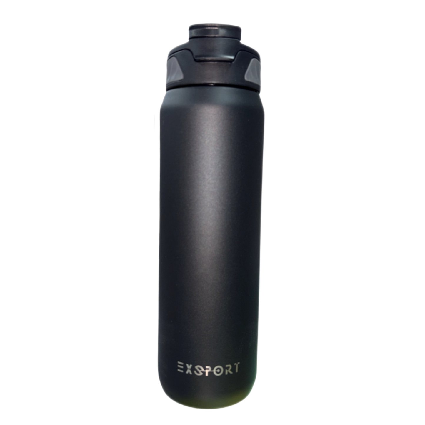 Exsport Stainless Steel Water Bottle with Flip Straw - 750 ml