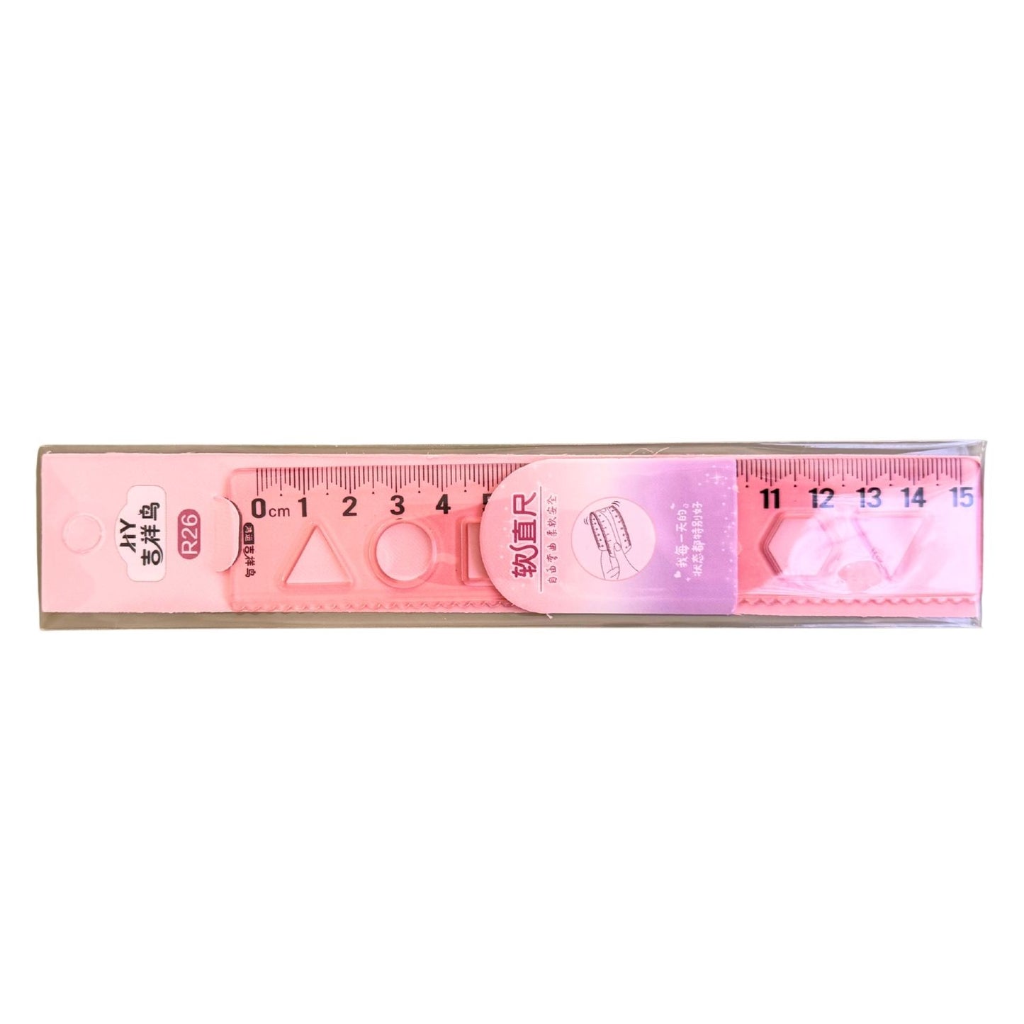 Shatterproof 15cm Flexible Ruler
