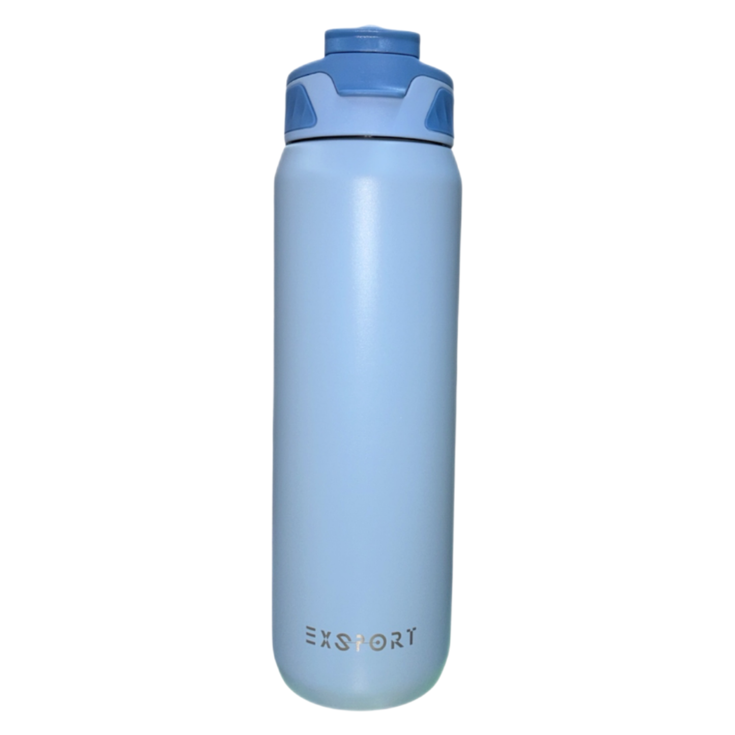 Exsport Stainless Steel Water Bottle with Flip Straw - 750 ml