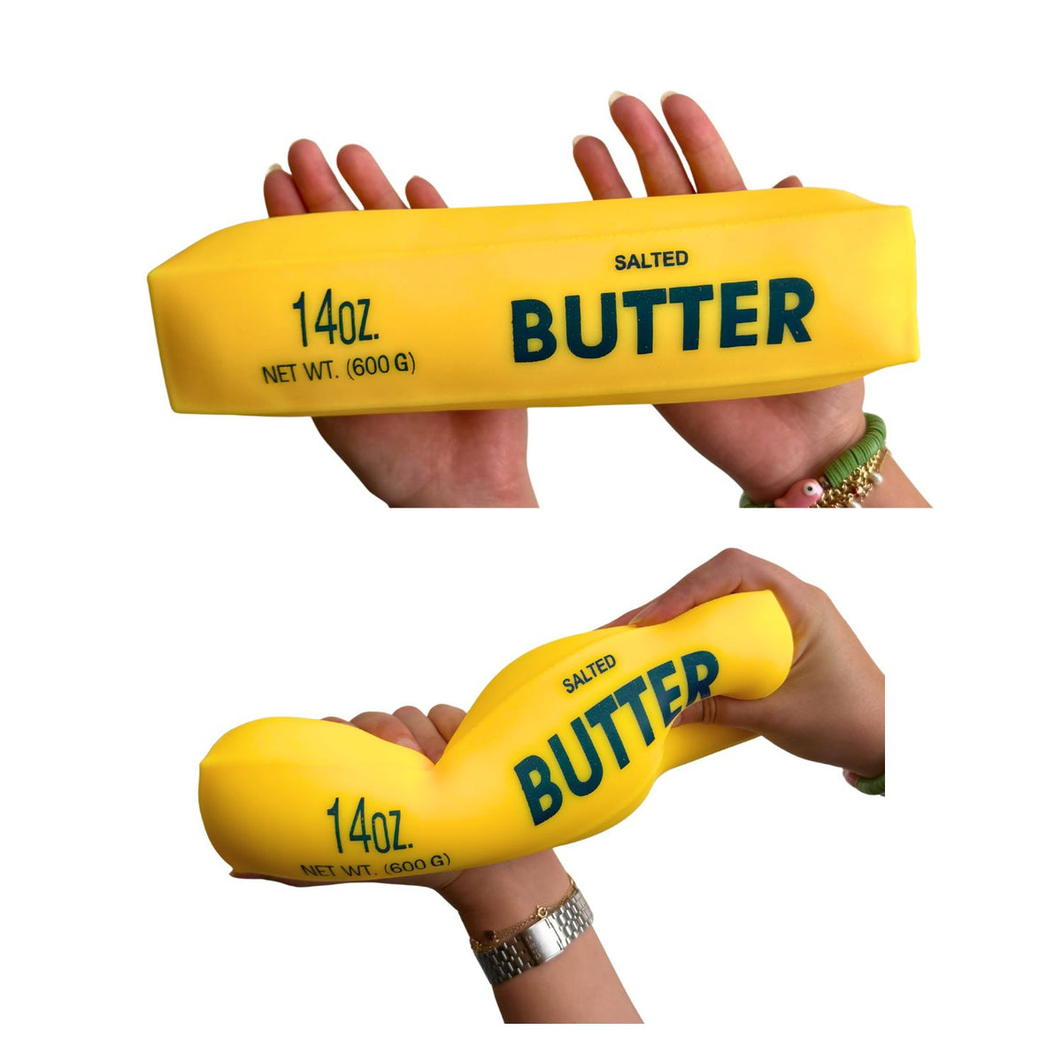 Jumbo Salted Butter Stick Squishy Toy (14oz / 600g)