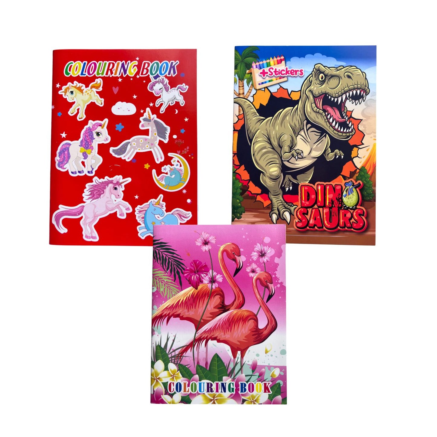 Sticker & Activity Coloring Books