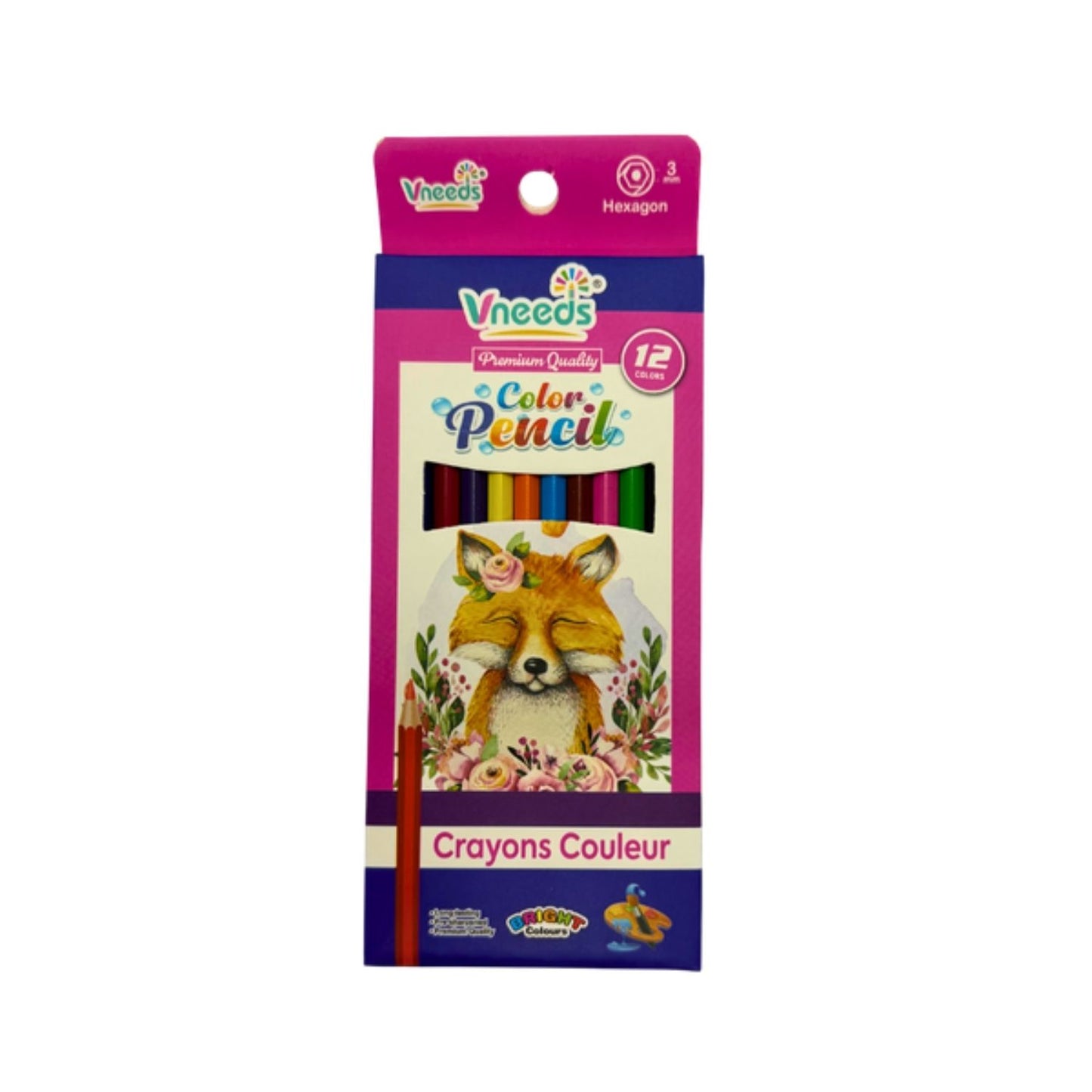 Vneeds Coloring Pencils - 12pcs/set