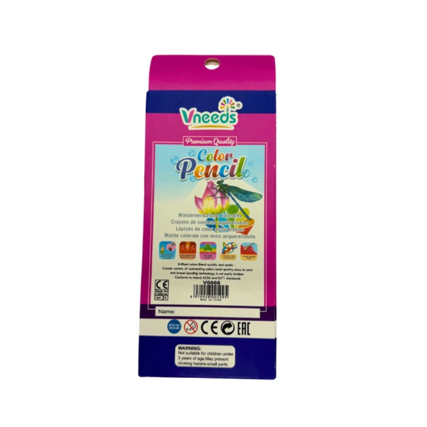 Vneeds Coloring Pencils - 12pcs/set