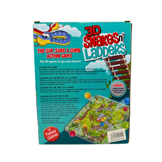 3D Snakes & Ladders