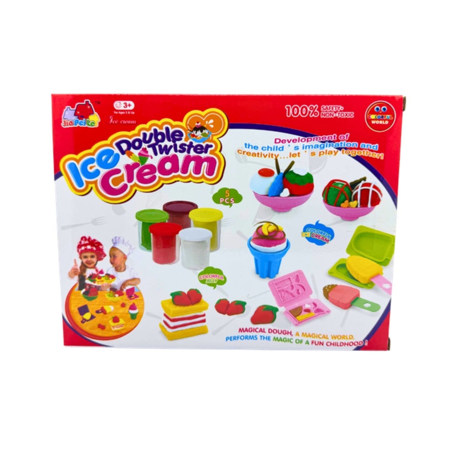 DIY Ice Cream Double Twister