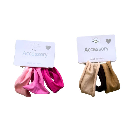 Cotton Hair Bands - 3pcs/set