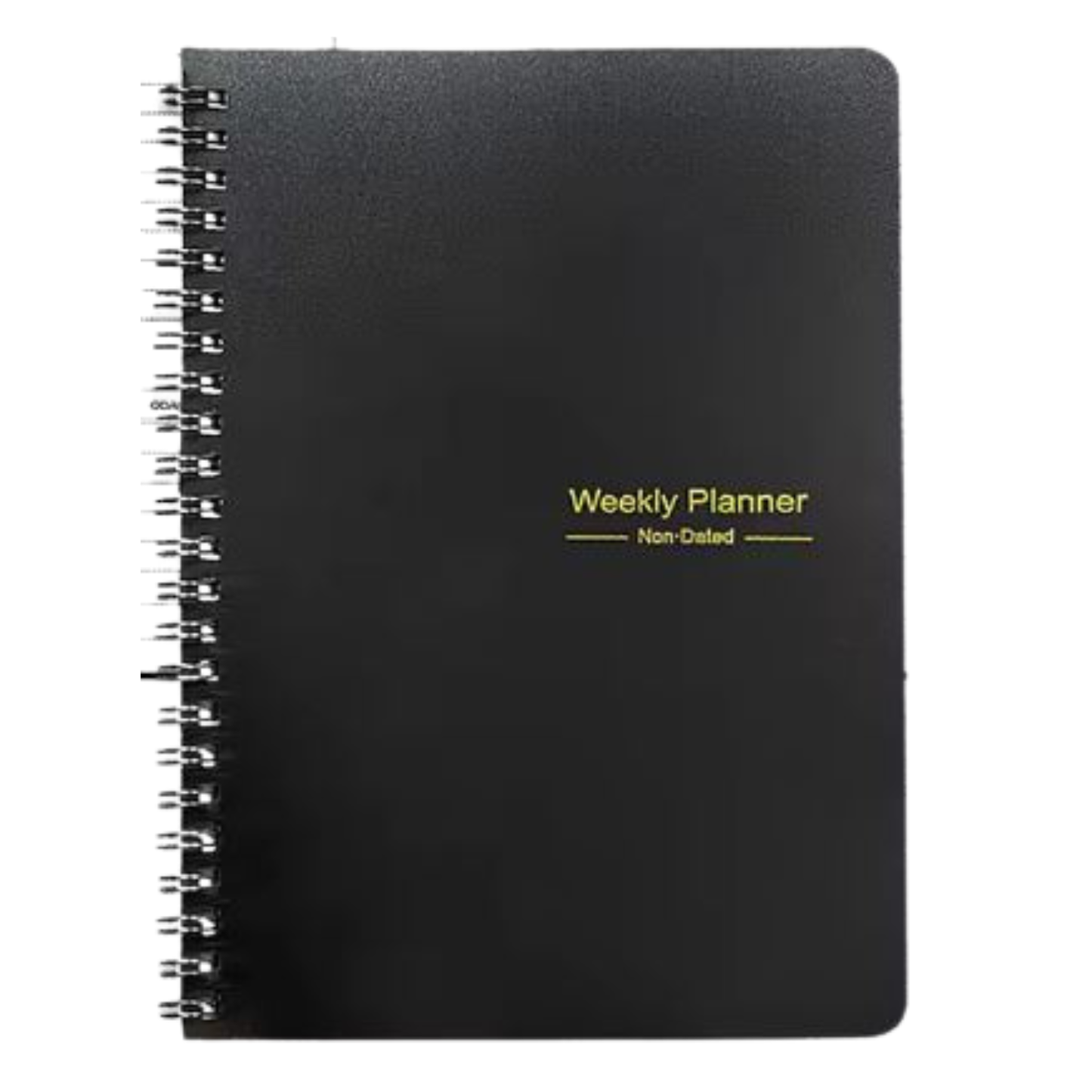 Non-Dated Spiral Weekly Planners - A5 size