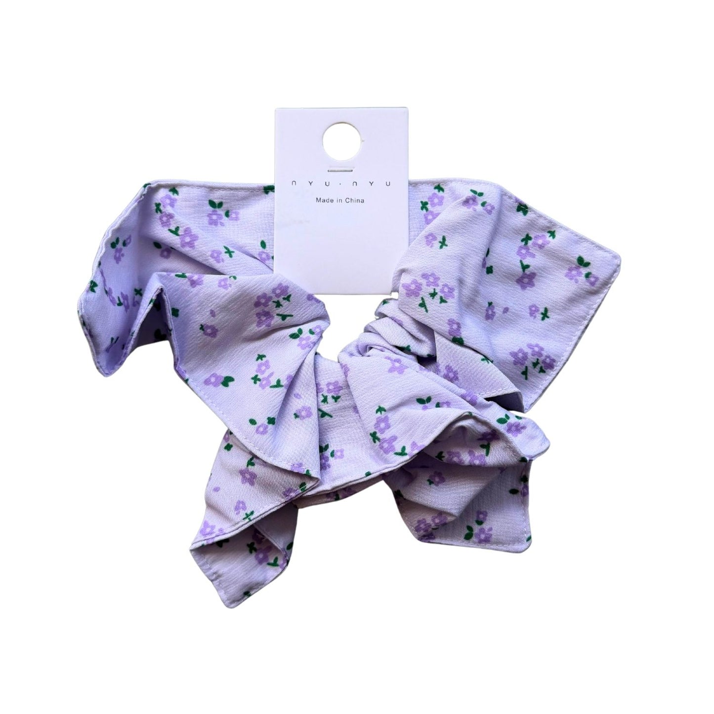 Floral Oversized Bow Scrunchies