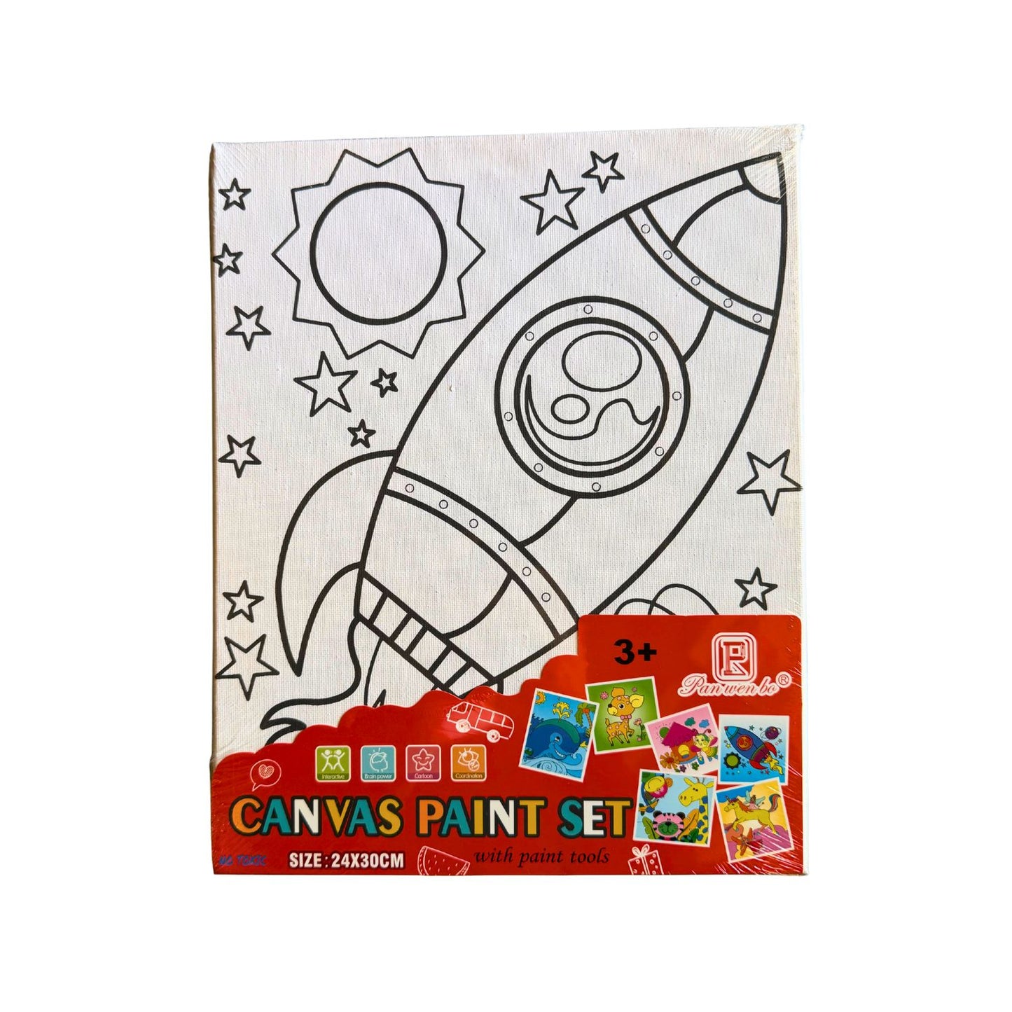 DIY Canvas Paint Sets - 24x30 cm