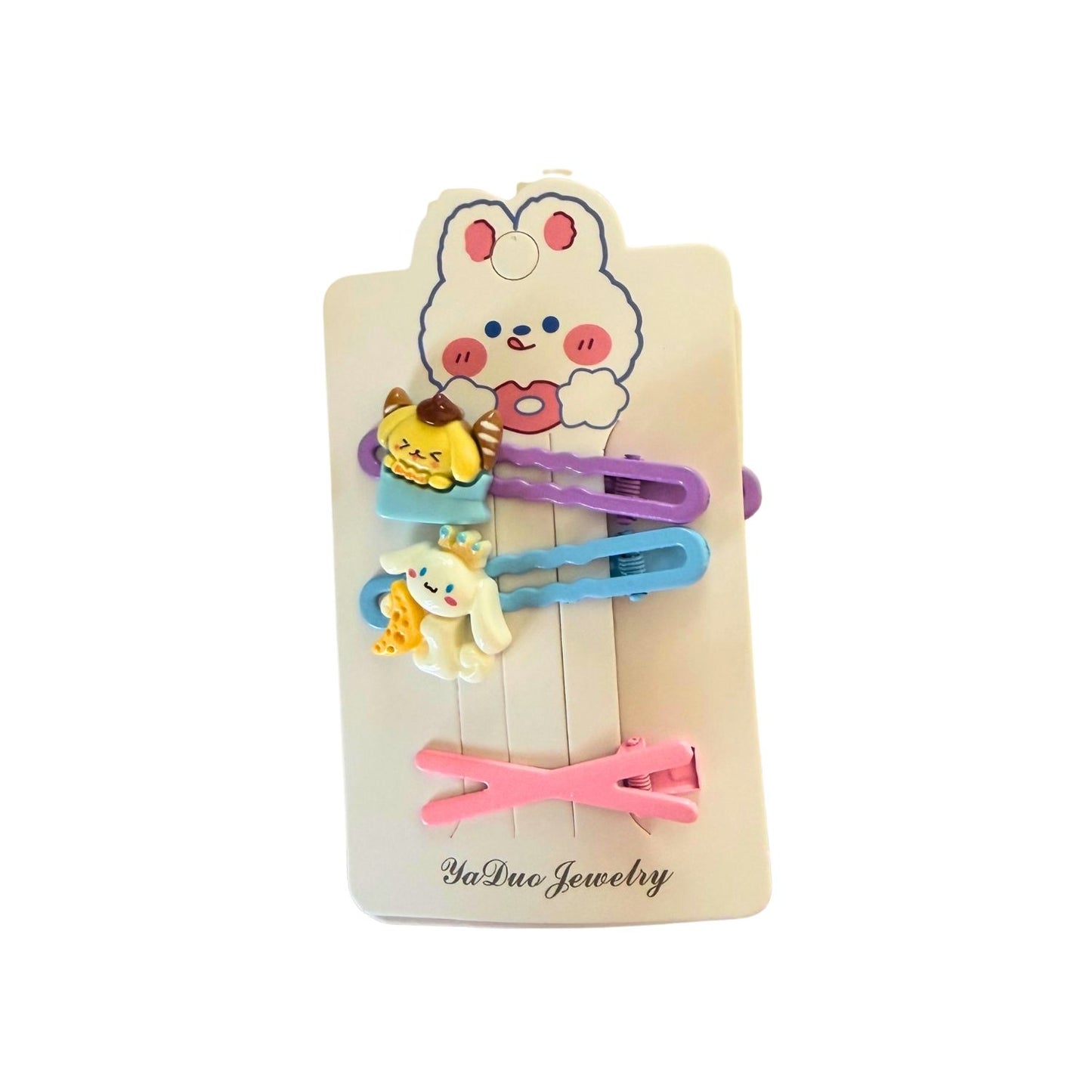 Kawaii Character Hair Clip - 3pcs/set