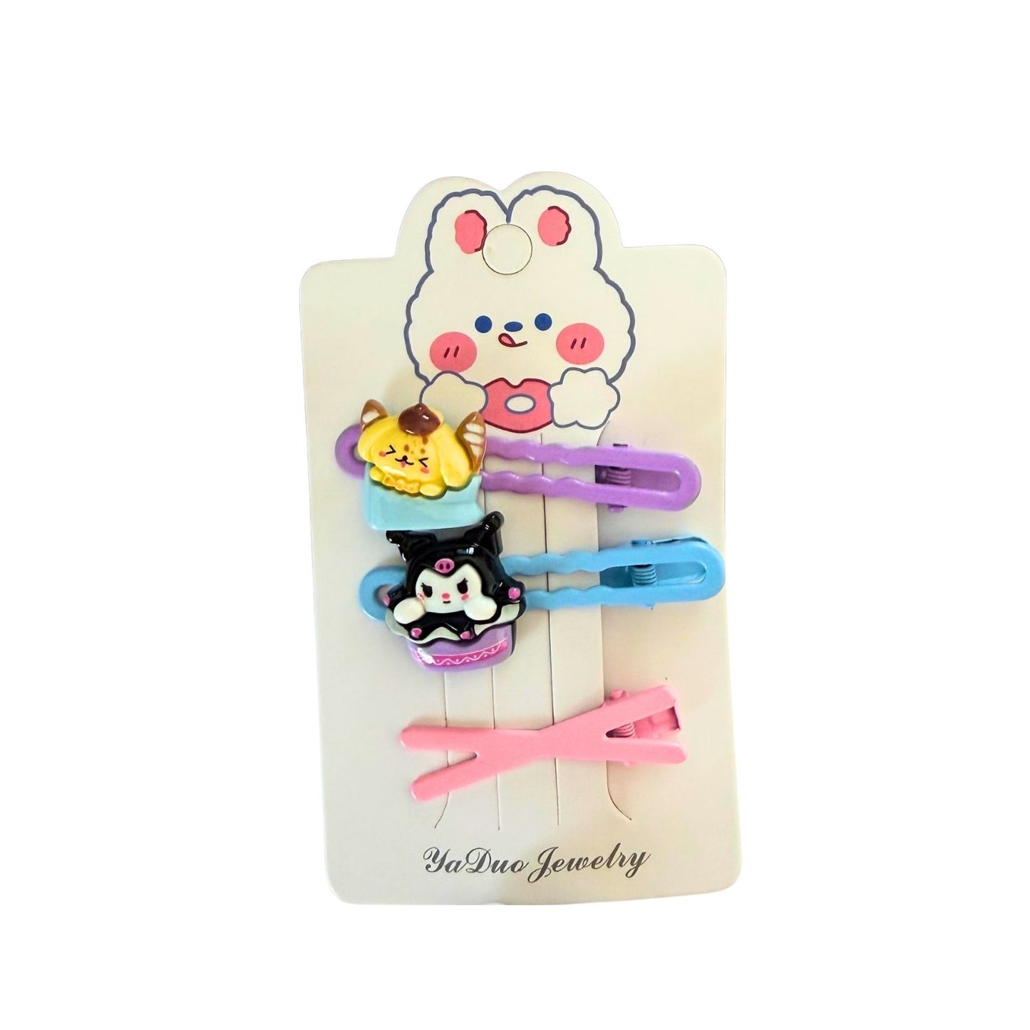 Kawaii Character Hair Clip - 3pcs/set