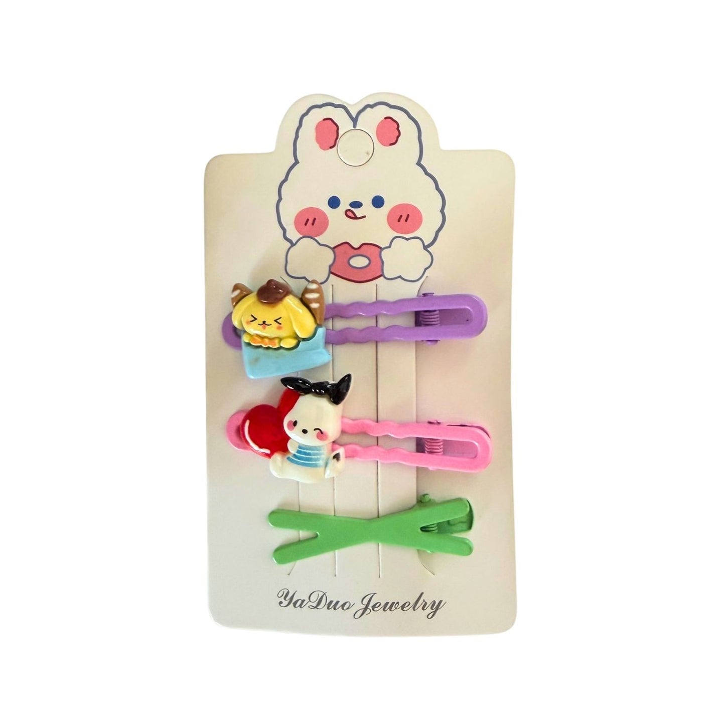 Kawaii Character Hair Clip - 3pcs/set