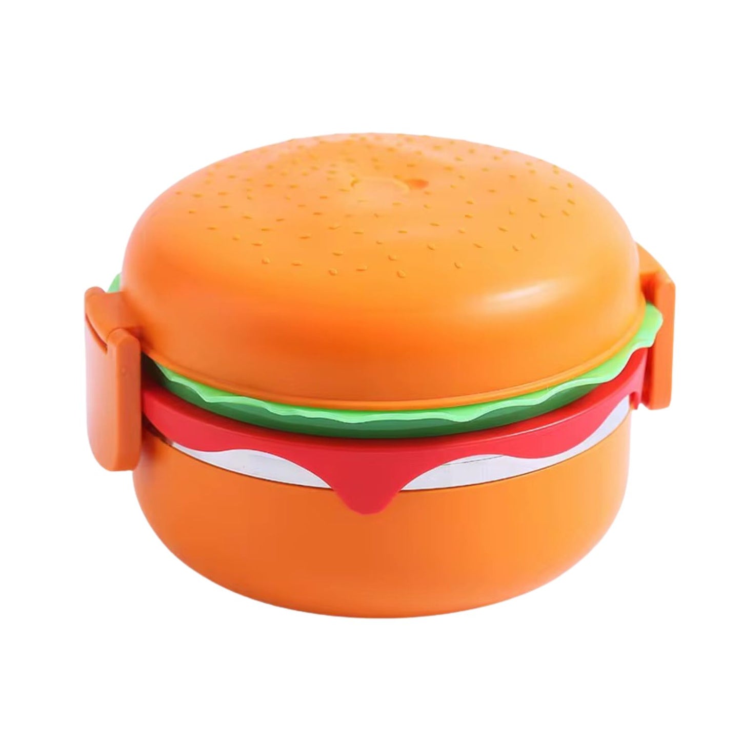 3-Tier Hamburger Lunch Box